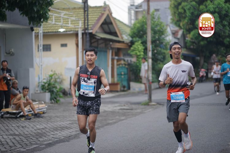 Race photo from Kediri Half Marathon 2025