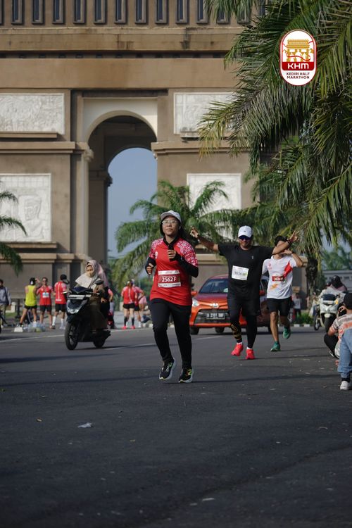 Race photo from Kediri Half Marathon 2025