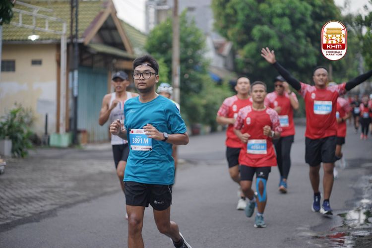 Race photo from Kediri Half Marathon 2025