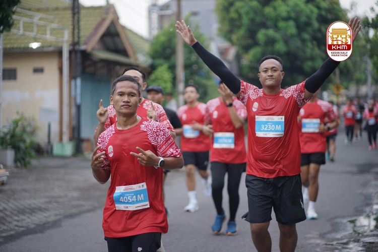 Race photo from Kediri Half Marathon 2025