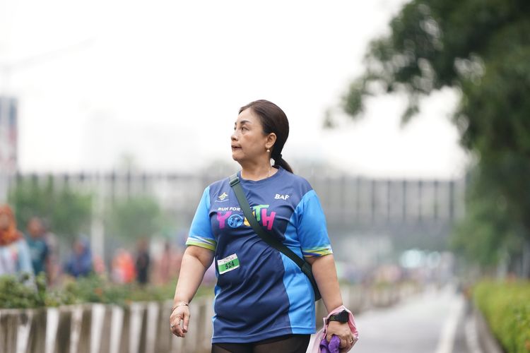 Race photo from Road to BAF Lions Run 2024