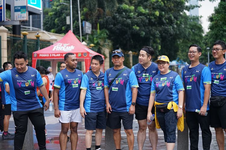 Race photo from Road to BAF Lions Run 2024