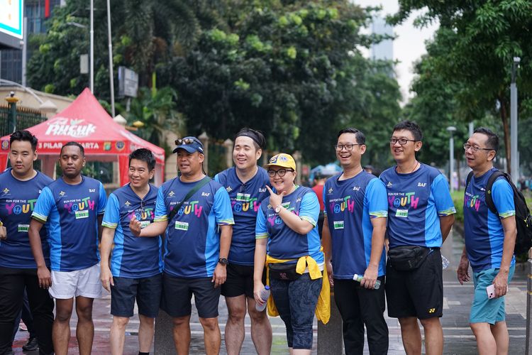 Race photo from Road to BAF Lions Run 2024