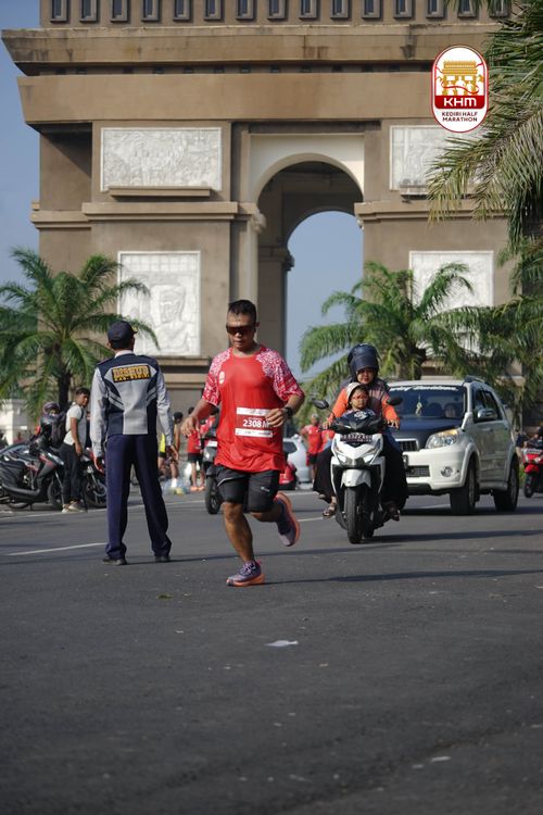 Race photo from Kediri Half Marathon 2025