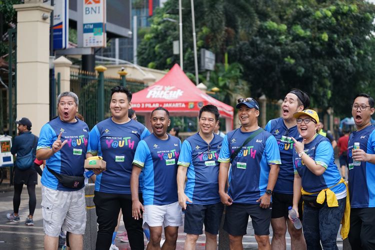 Race photo from Road to BAF Lions Run 2024