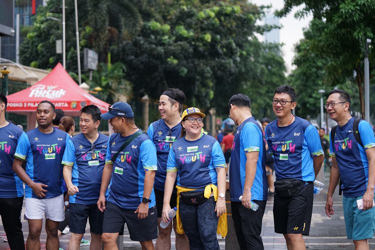 Race photo from Road to BAF Lions Run 2024