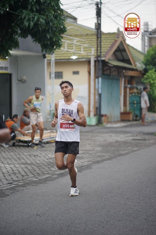 Race photo from Kediri Half Marathon 2025