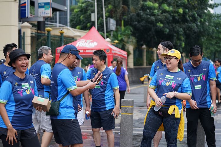 Race photo from Road to BAF Lions Run 2024