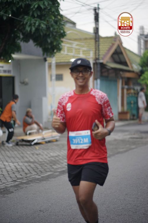 Race photo from Kediri Half Marathon 2025