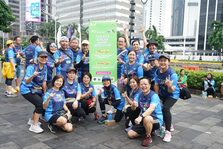 Race photo from Road to BAF Lions Run 2024