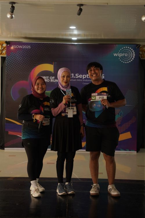 Race photo from WIPRO RUN 2025 - Vitalis Unza 20th Anniversary
