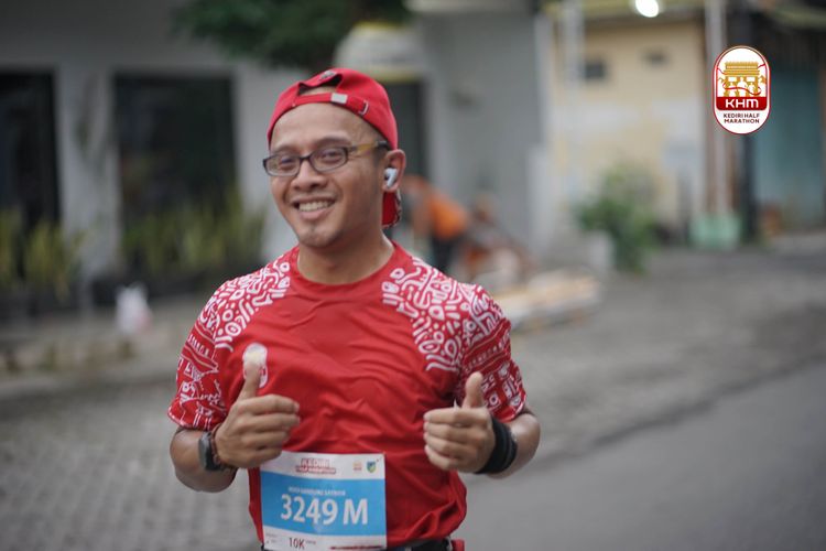 Race photo from Kediri Half Marathon 2025