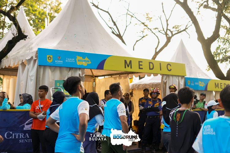 Race photo from Taman Budaya x BOGORUN 2025
