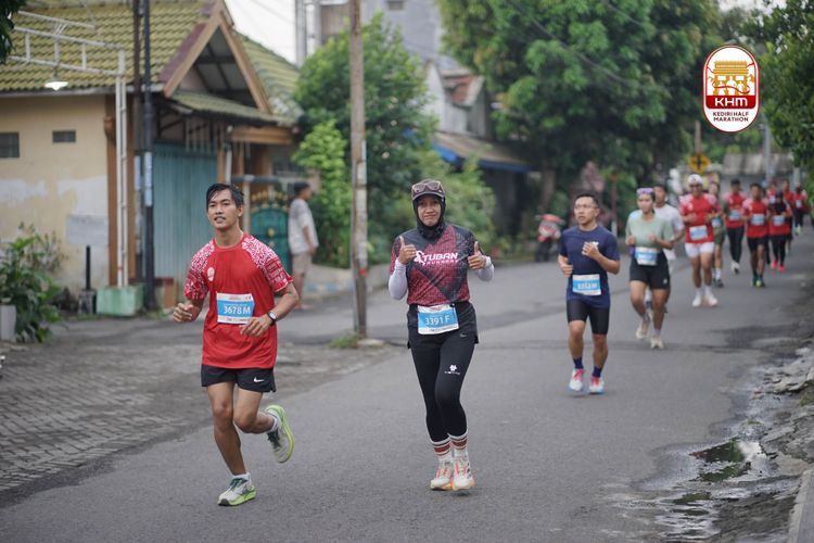 Race photo from Kediri Half Marathon 2025