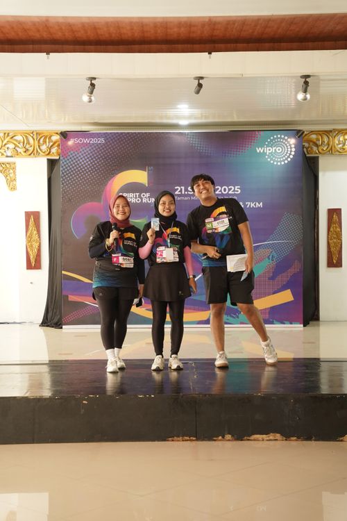 Race photo from WIPRO RUN 2025 - Vitalis Unza 20th Anniversary