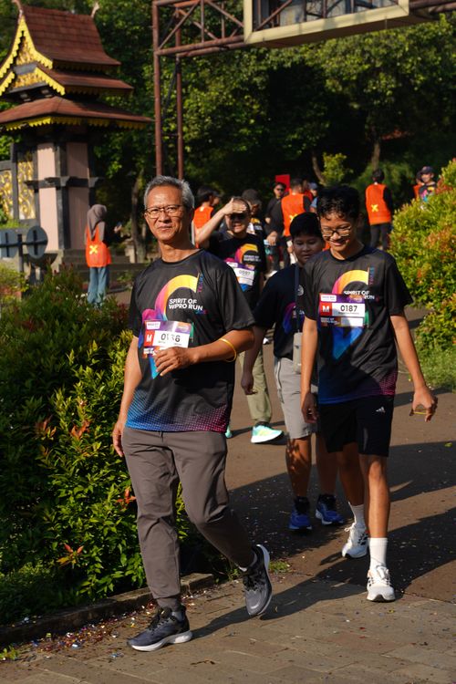 Race photo from WIPRO RUN 2025 - Vitalis Unza 20th Anniversary