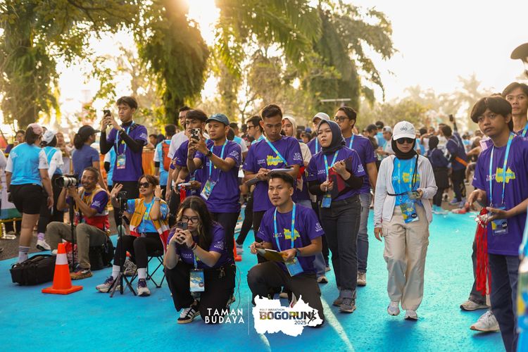 Race photo from Taman Budaya x BOGORUN 2025