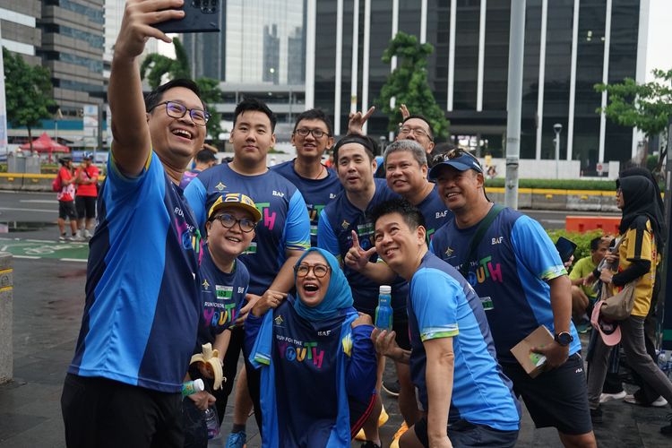 Race photo from Road to BAF Lions Run 2024