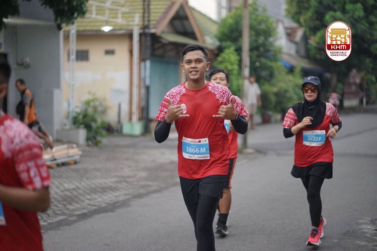 Race photo from Kediri Half Marathon 2025