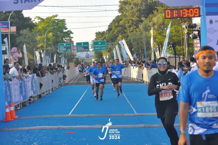 Race photo from Jabar Run 10K 2024