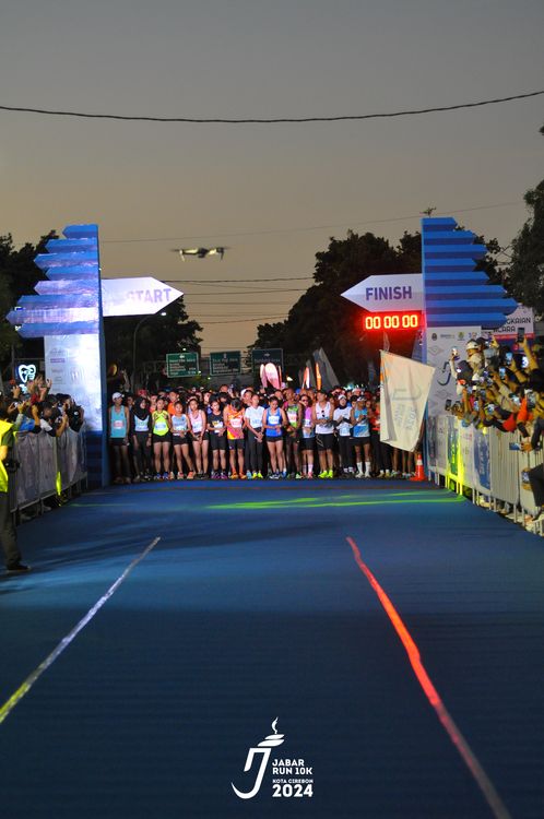 Race photo from Jabar Run 10K 2024