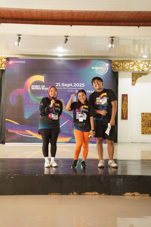 Race photo from WIPRO RUN 2025 - Vitalis Unza 20th Anniversary