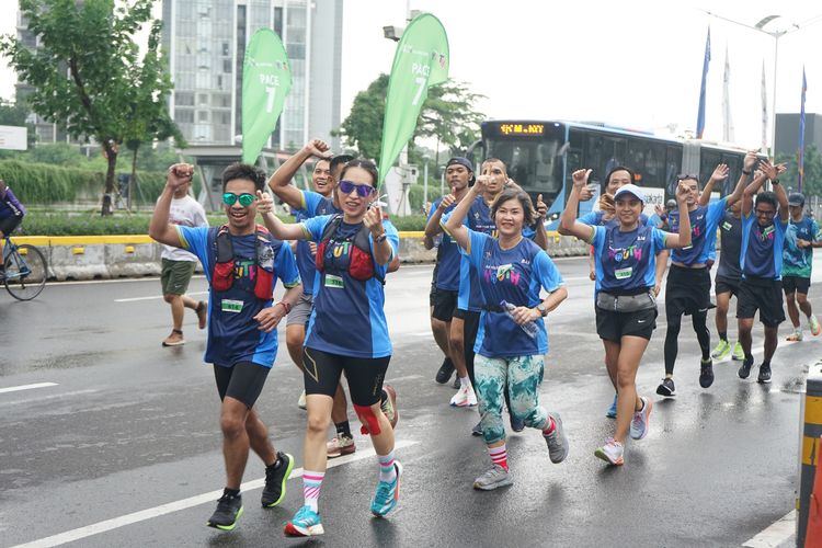 Race photo from Road to BAF Lions Run 2024