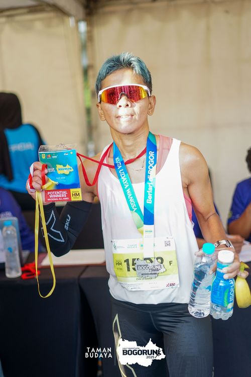 Race photo from Taman Budaya x BOGORUN 2025
