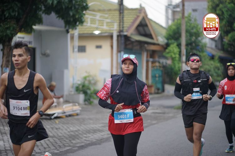 Race photo from Kediri Half Marathon 2025