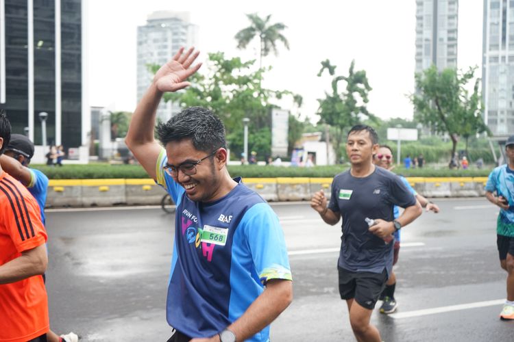 Race photo from Road to BAF Lions Run 2024