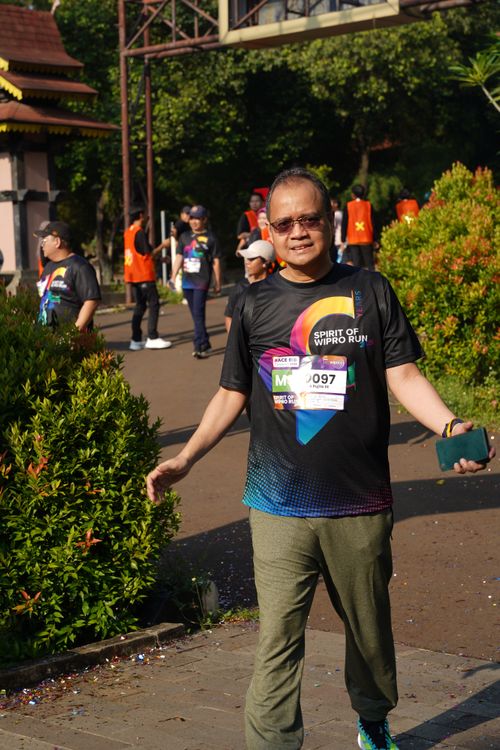 Race photo from WIPRO RUN 2025 - Vitalis Unza 20th Anniversary