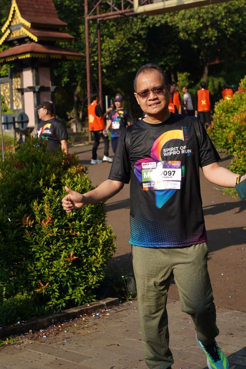 Race photo from WIPRO RUN 2025 - Vitalis Unza 20th Anniversary