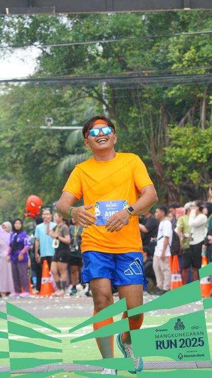 Race photo from Mangkunegaran Run 2025