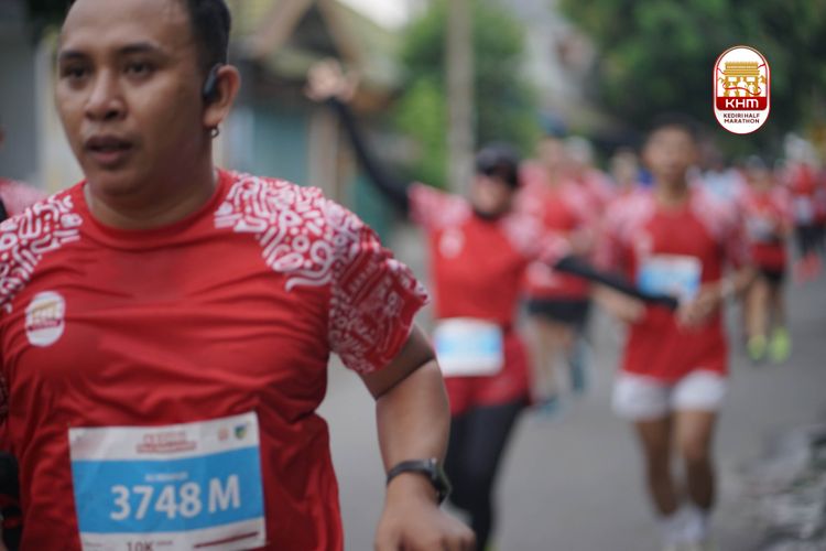 Race photo from Kediri Half Marathon 2025