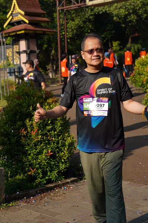 Race photo from WIPRO RUN 2025 - Vitalis Unza 20th Anniversary