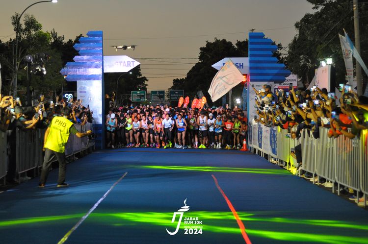 Race photo from Jabar Run 10K 2024