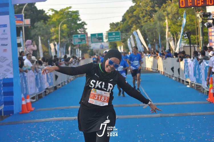Race photo from Jabar Run 10K 2024