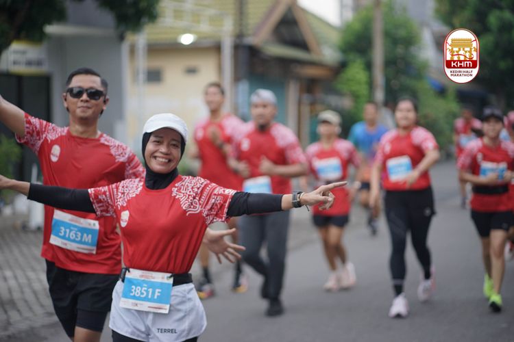 Race photo from Kediri Half Marathon 2025