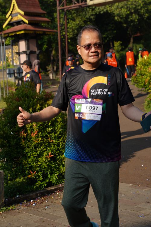 Race photo from WIPRO RUN 2025 - Vitalis Unza 20th Anniversary