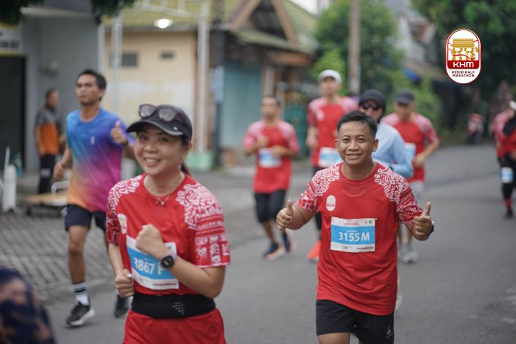 Race photo from Kediri Half Marathon 2025