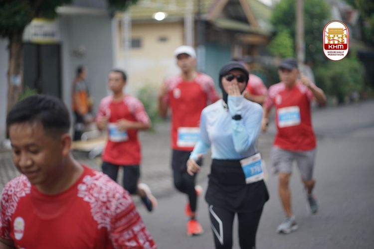 Race photo from Kediri Half Marathon 2025