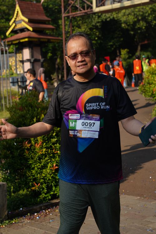 Race photo from WIPRO RUN 2025 - Vitalis Unza 20th Anniversary