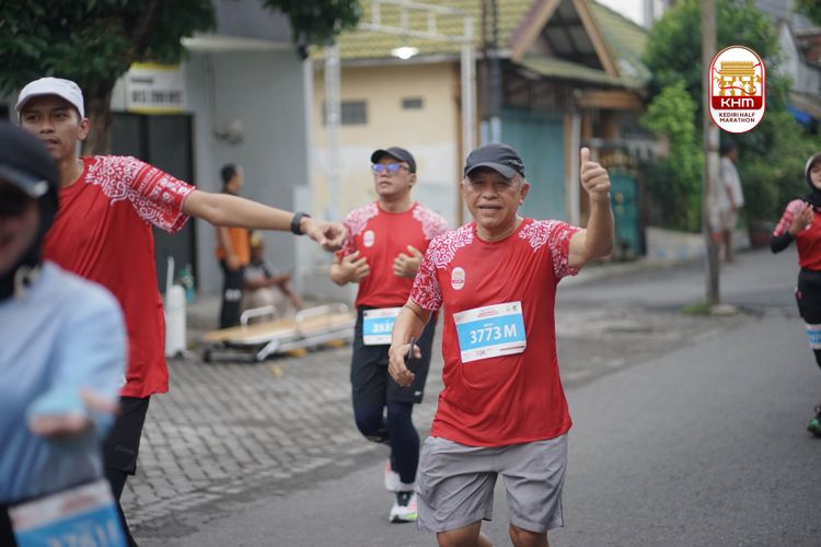 Race photo from Kediri Half Marathon 2025