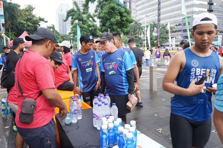 Race photo from Road to BAF Lions Run 2024