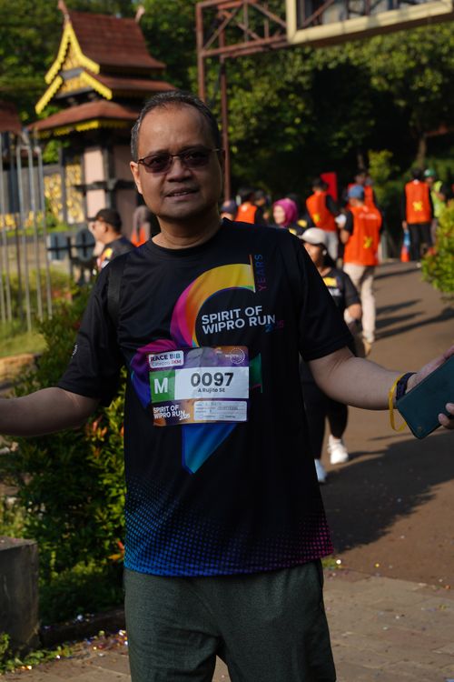Race photo from WIPRO RUN 2025 - Vitalis Unza 20th Anniversary