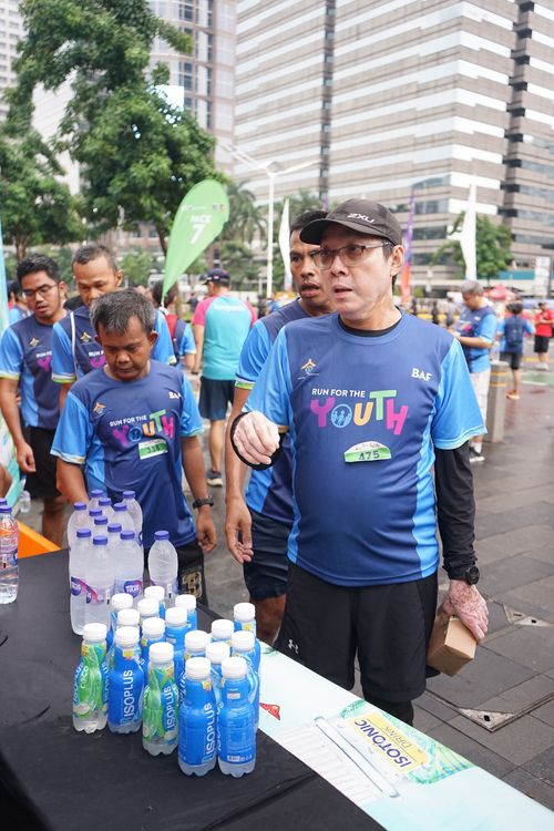 Race photo from Road to BAF Lions Run 2024