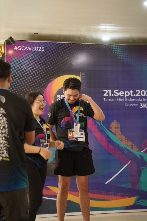 Race photo from WIPRO RUN 2025 - Vitalis Unza 20th Anniversary