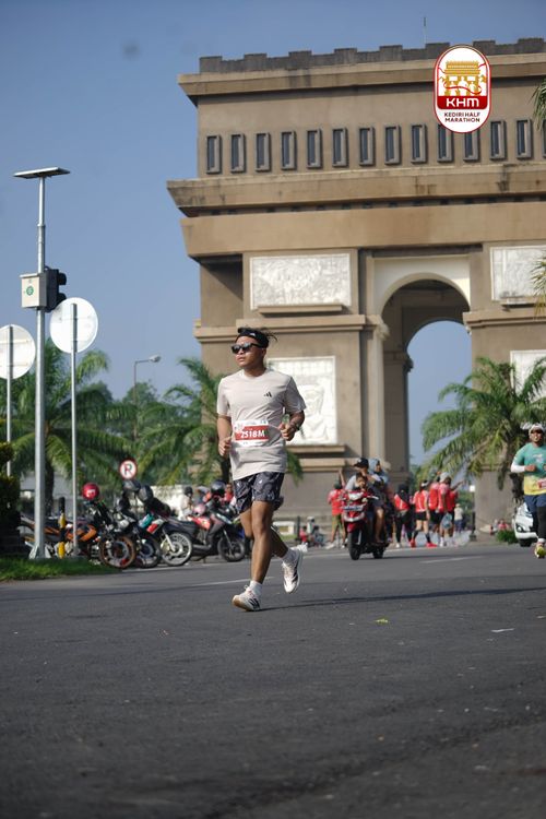 Race photo from Kediri Half Marathon 2025
