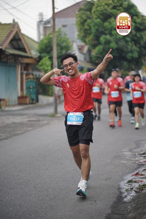 Race photo from Kediri Half Marathon 2025