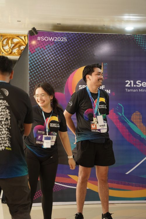 Race photo from WIPRO RUN 2025 - Vitalis Unza 20th Anniversary